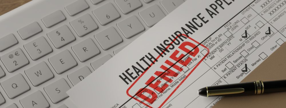 appeal process in an insurance claim denial eating disorder case